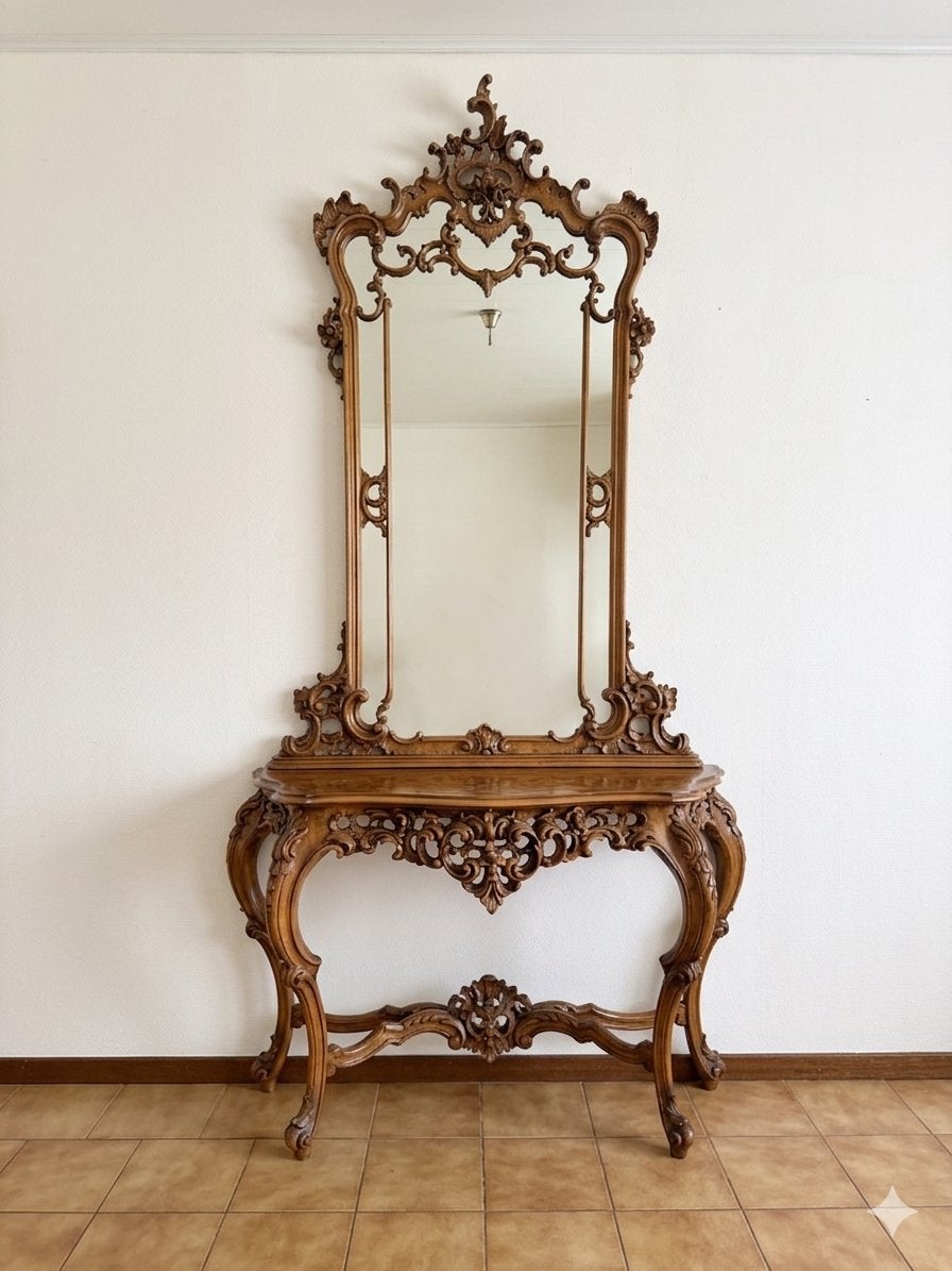 Zeer mooie commode met spoegel, Ophalen