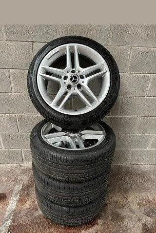 Jantes alu Mercedes, Enlèvement, 17 pouces, Pneus été, Jante(s)