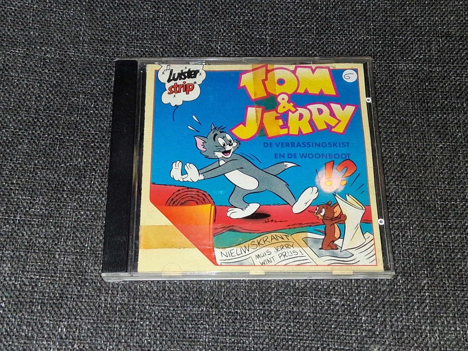 luisterstrip Tom & Jerry op cd, Boeken, Ophalen of Verzenden, Cd, Kind