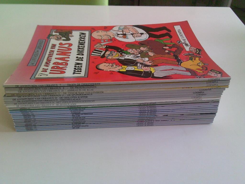 22 strips van Urbanus in eerste druk . 1984 t/m 2017, Boeken, Stripverhalen, Ophalen of Verzenden