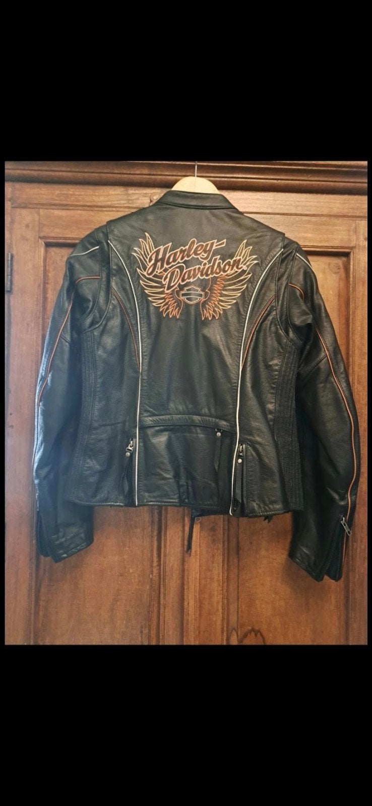 Harley davidson damesvest, Motoren, Ophalen, Dames, Jas | leer, Harley-Davidson