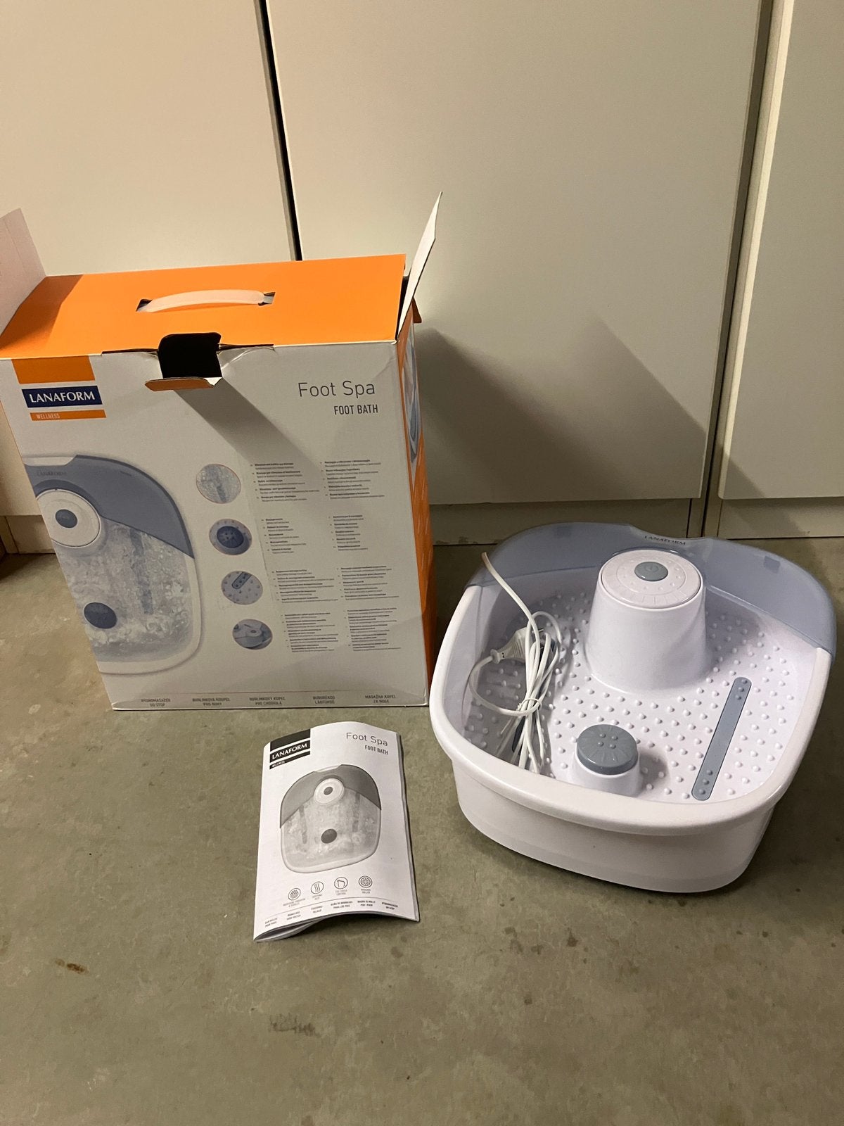 Lanaform elektrisch voetbad met bubbels, Enlèvement ou Envoi, Neuf