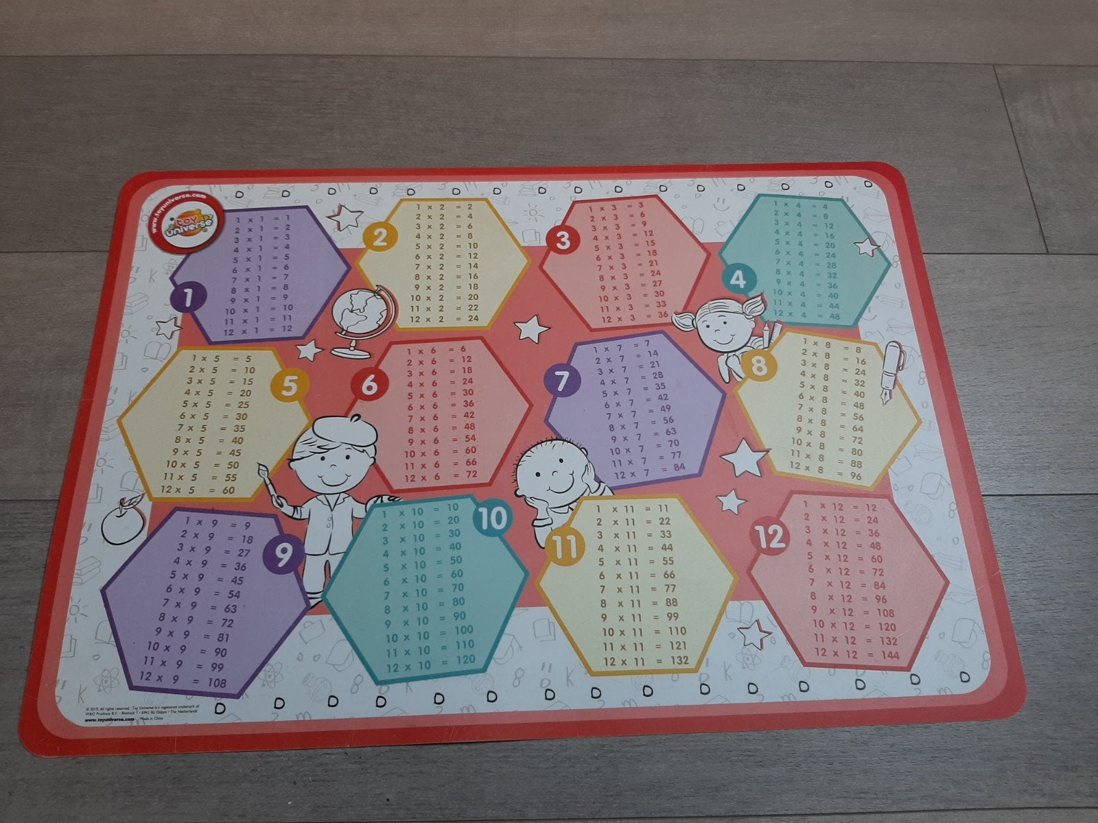 apprendre les tableaux/les cartes des lieux, Enlèvement ou Envoi, Comme neuf