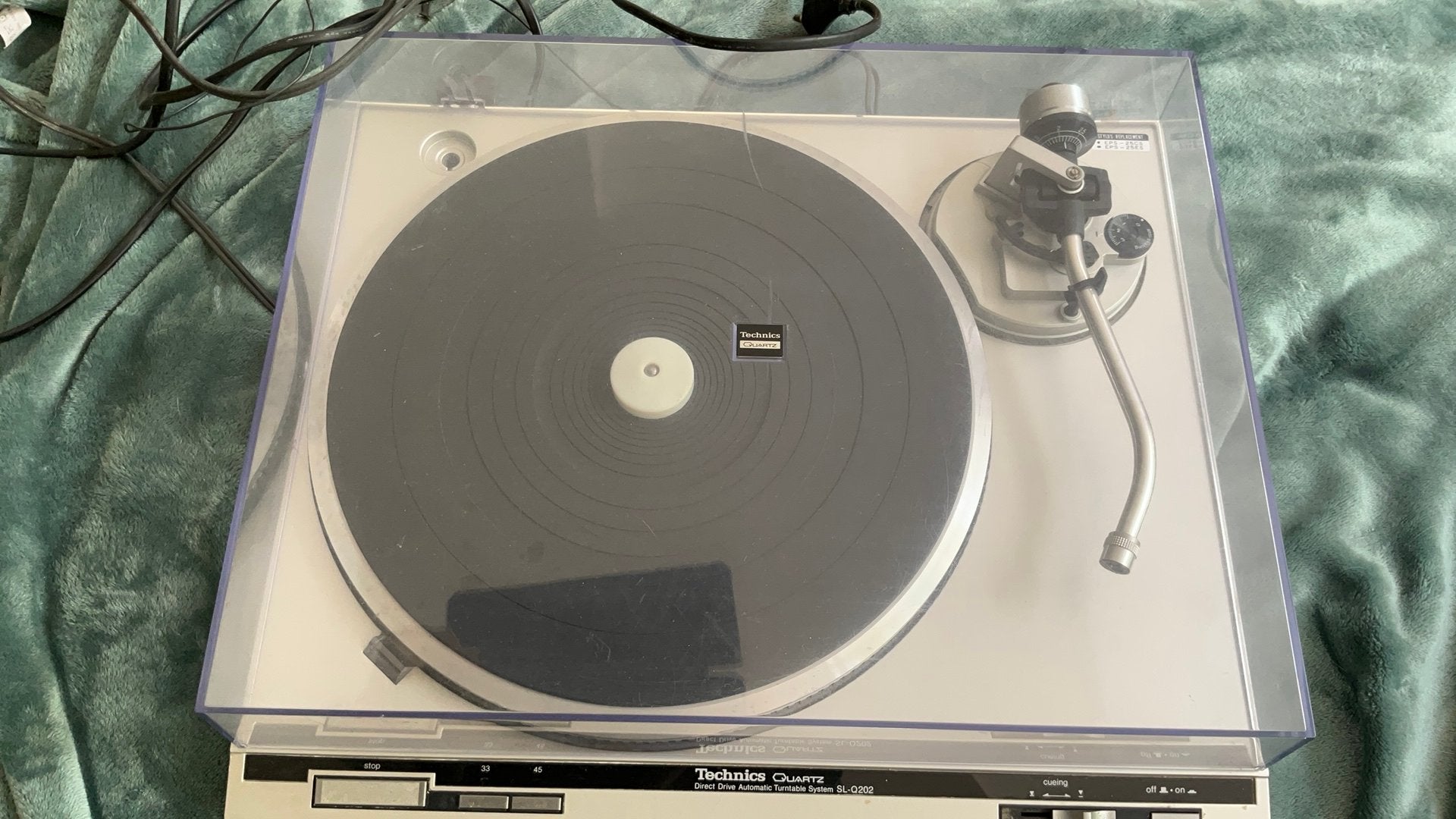 Tourne-disque Technics Quartz SL-Q202, TV, Hi-fi & Vidéo, Tourne-disques, Enlèvement, Comme neuf, Tourne-disque, Technics