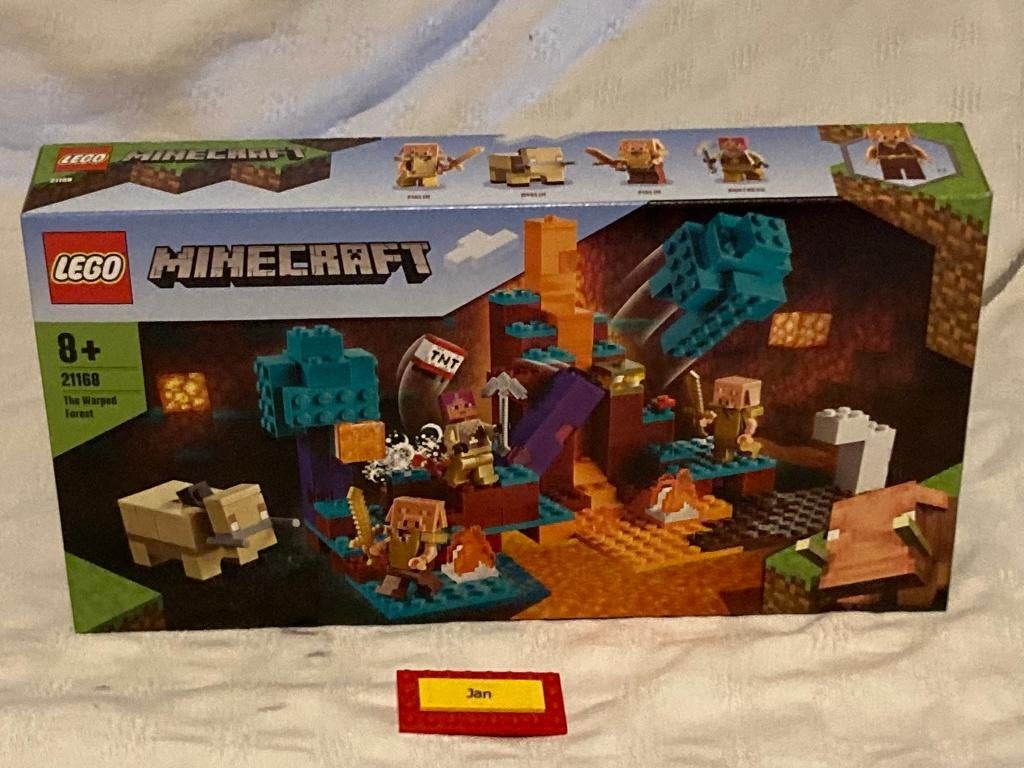 Lego minecraft 21168 het verwrongen bos sealed, Neuf, Non ouvert/scellé, Enlèvement ou Envoi, Minecraft