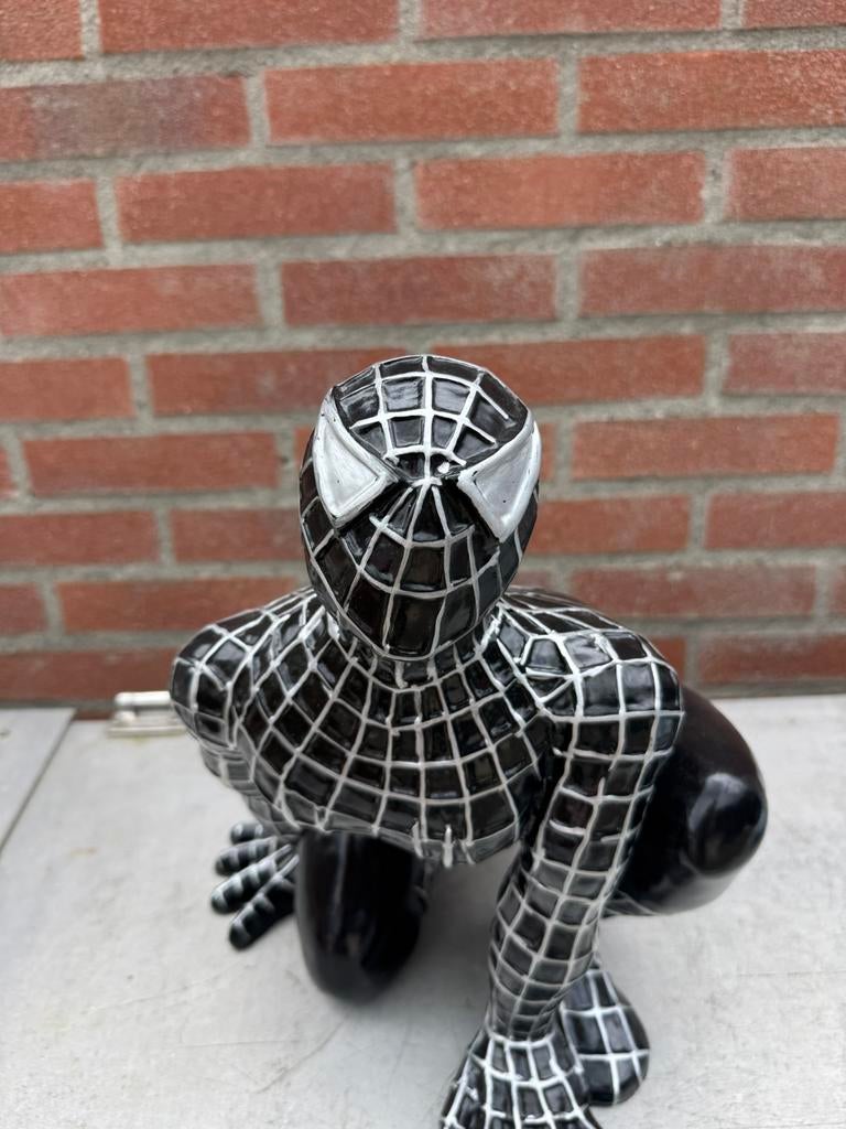 Black Spiderman beeld, Ophalen, Zo goed als nieuw, Fantasy