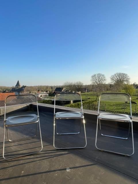 Plia chairs by Giancarlo Piretti, Ophalen