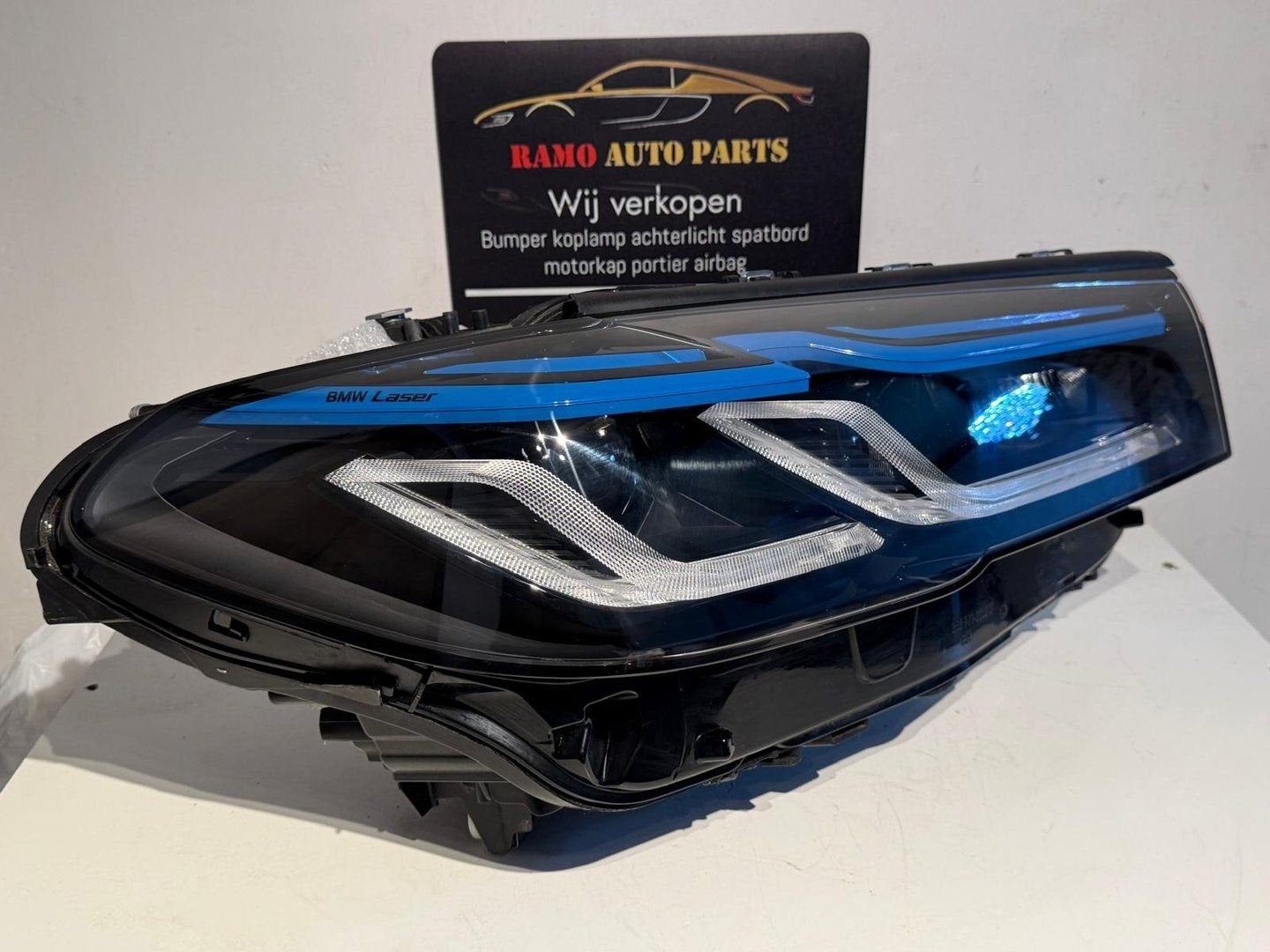 KOPLAMP BMW 5 SERIE G30 G31 LCI M5 LASER BLACKLINE RECHTS 5A, Gebruikt, -, -, Ophalen of Verzenden