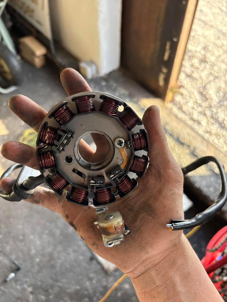 Standaard onsteking, Motoren, Ophalen