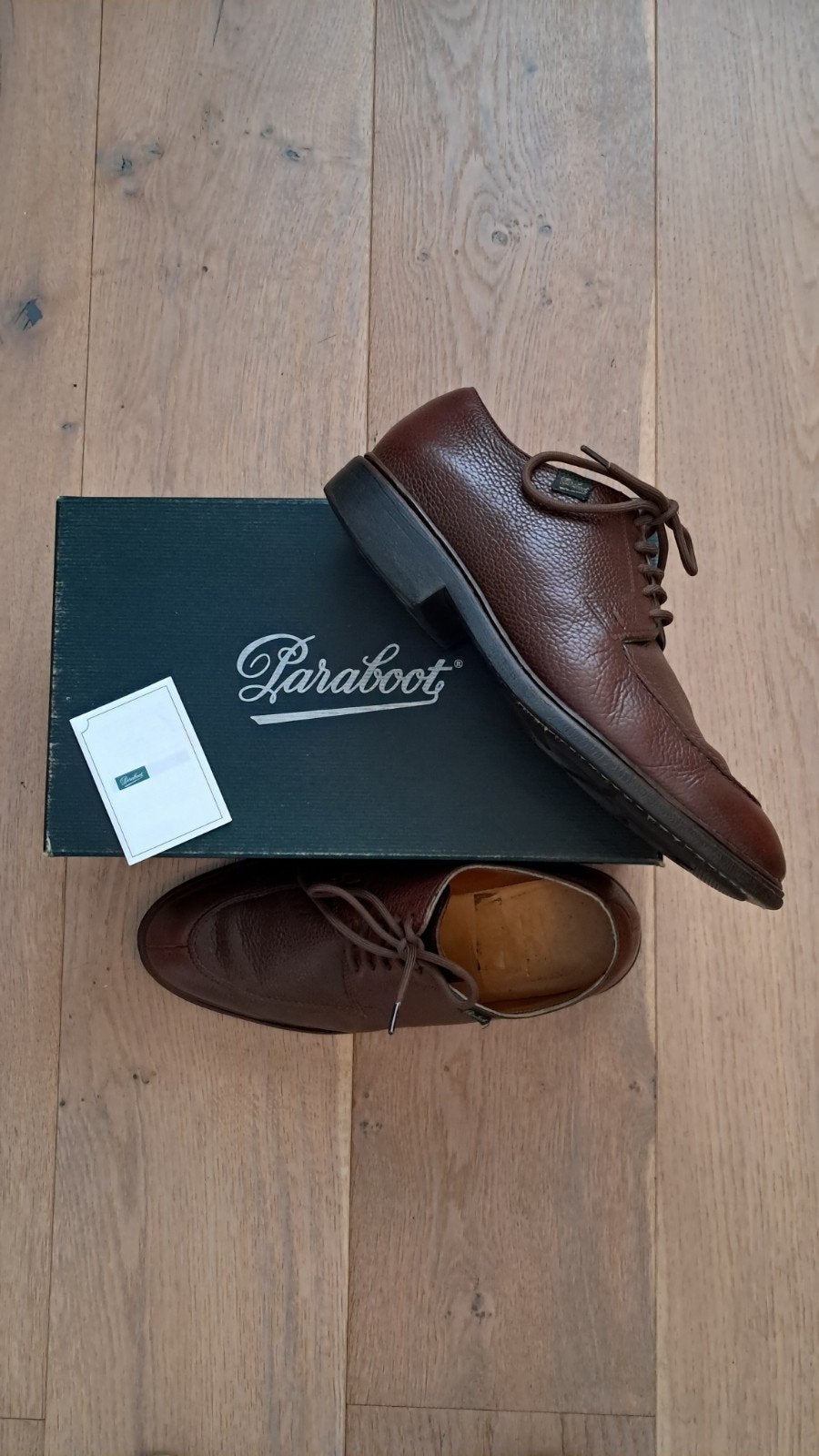 Paraboot 43, Vêtements | Hommes, Chaussures, Enlèvement ou Envoi, Chaussures à lacets, Porté, Brun
