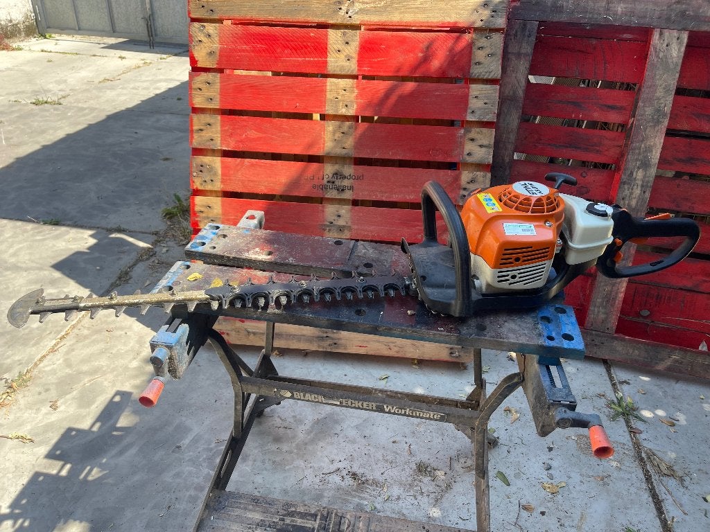 2x Heggenschaar Stihl, Ophalen, Gebruikt, Benzine, STHL