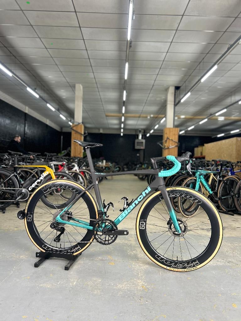 Bianchi Specialissima RC Di2 Carbon Racefiets, Ophalen, Zo goed als nieuw