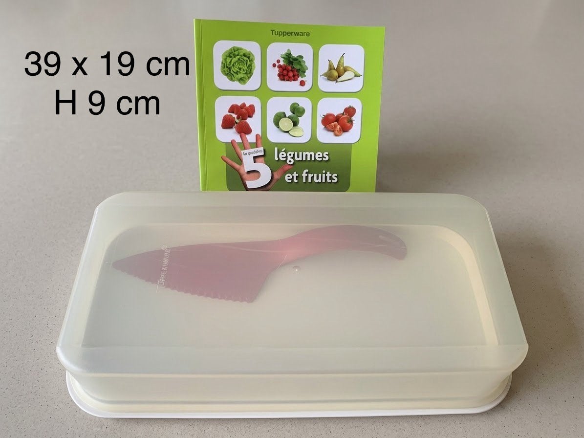 TUPPERWARE — GEWELDIGE GELEGENHEID  + 2 GRATIS CADEAUS, Ophalen, Gebruikt, Wit, Met deksel
