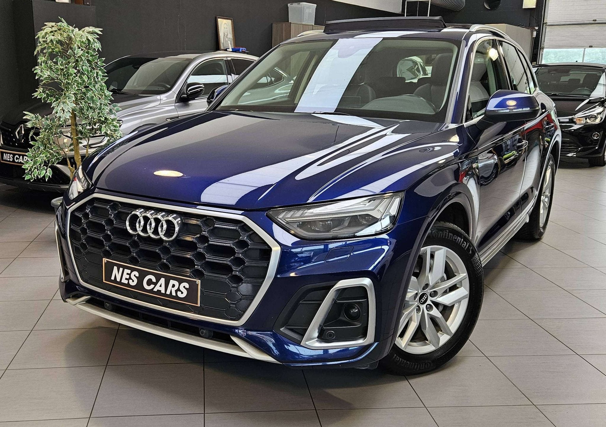 Audi Q5 Q5 35 TDi S LINE S TRONIC,NOUVEAU MODELE,CUIR,GPS,TO, Gebruikt, 4 cilinders, Q5, Blauw
