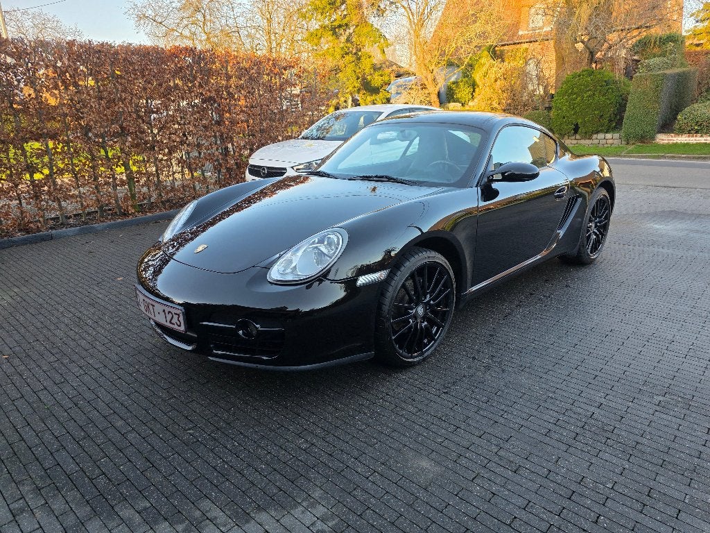 Porsche Cayman 987 triple noire, Boîte manuelle, Cuir et Alcantara, 2 places, Boîte manuelle, 230 g/km