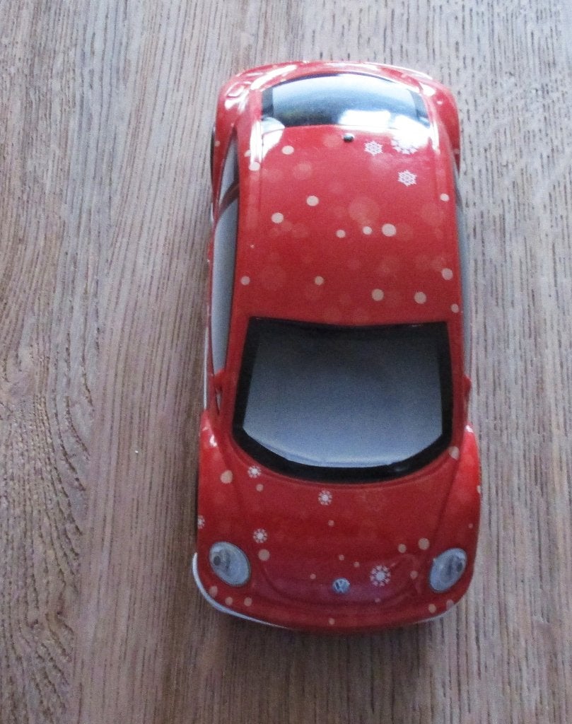 Beetle VW - kerst - sneeuw auto, Ophalen of Verzenden, Zo goed als nieuw