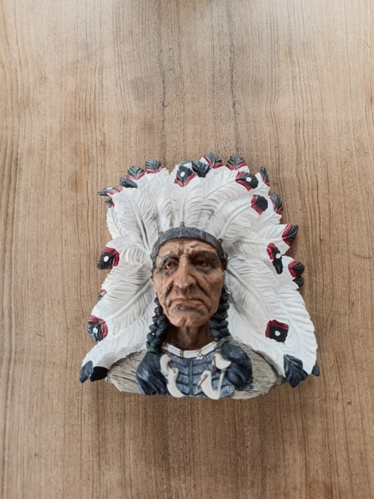 buste indianen hoofd, Ophalen of Verzenden