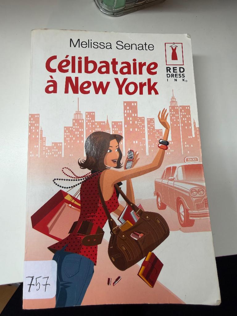 Livre « célibataire à New York », Melissa Senate, Belgique, Enlèvement, Utilisé