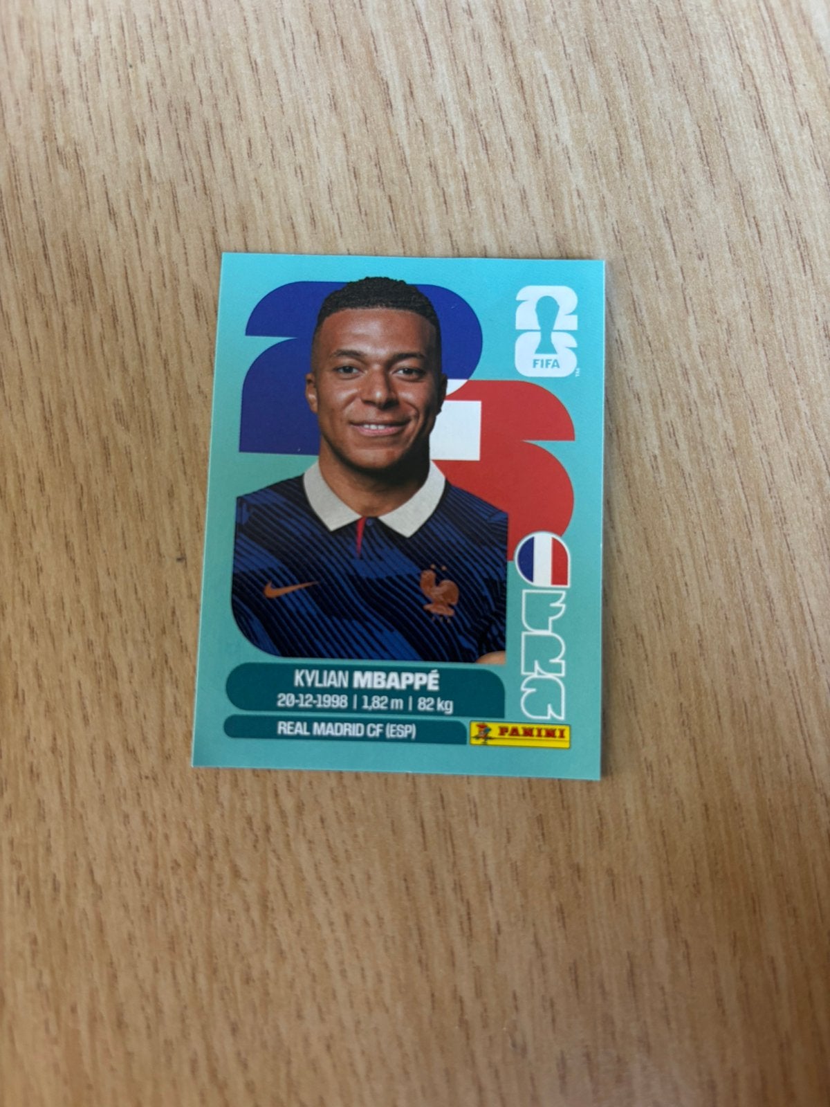 Panini Kylian Mbappé WC26, Envoi, Neuf, Autocollant