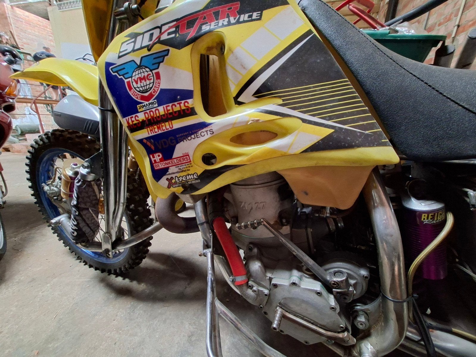 Lot motoren Zabel 500CC ZIJSPAN /HONDA, Motoren
