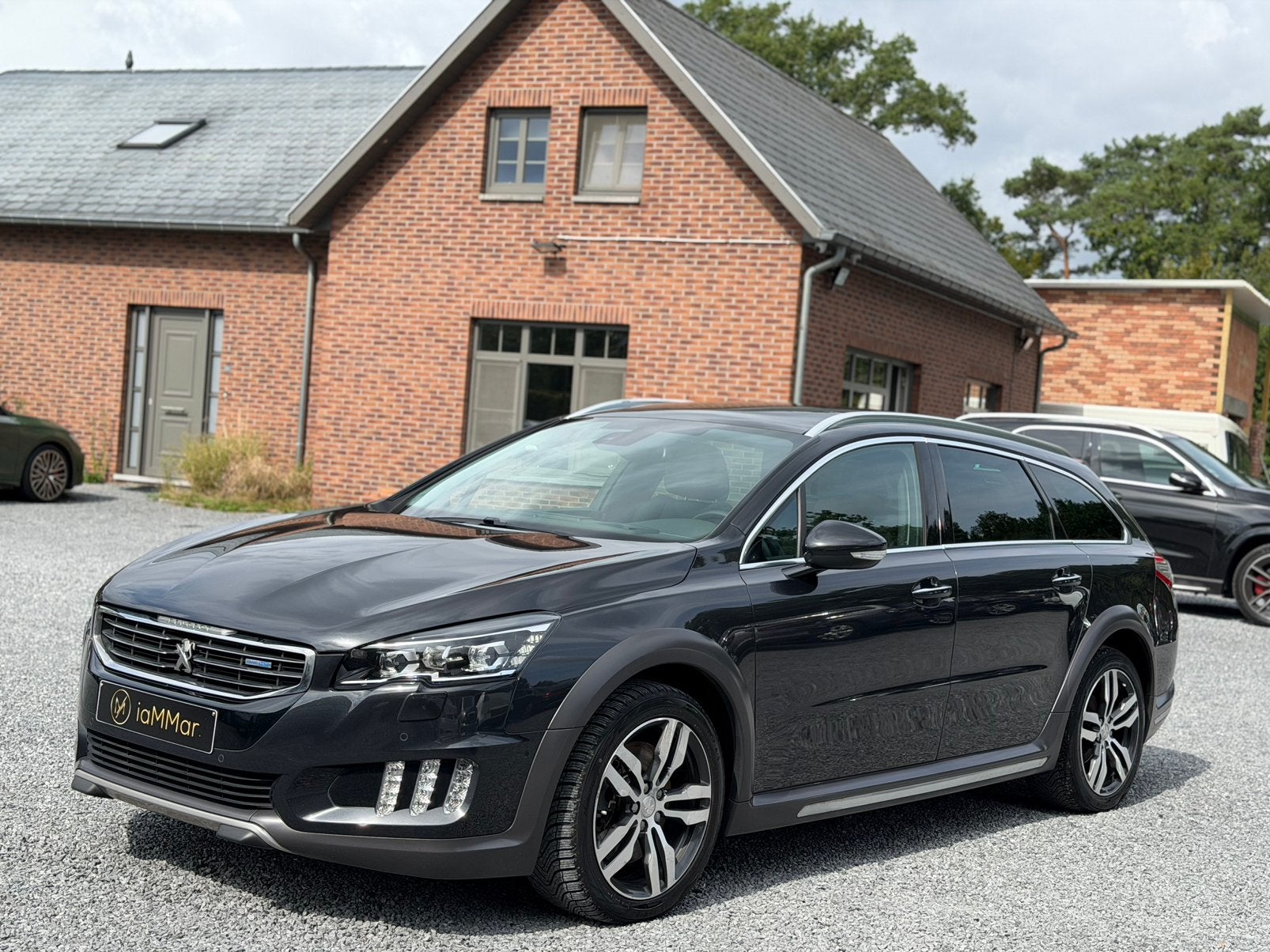 PEUGEOT 508 RXH - 2.0 DIESEL - AUTOMAAT - FULL OPTION, Auto's, Zwart, Leder, Bedrijf, Onderhoudsboekje