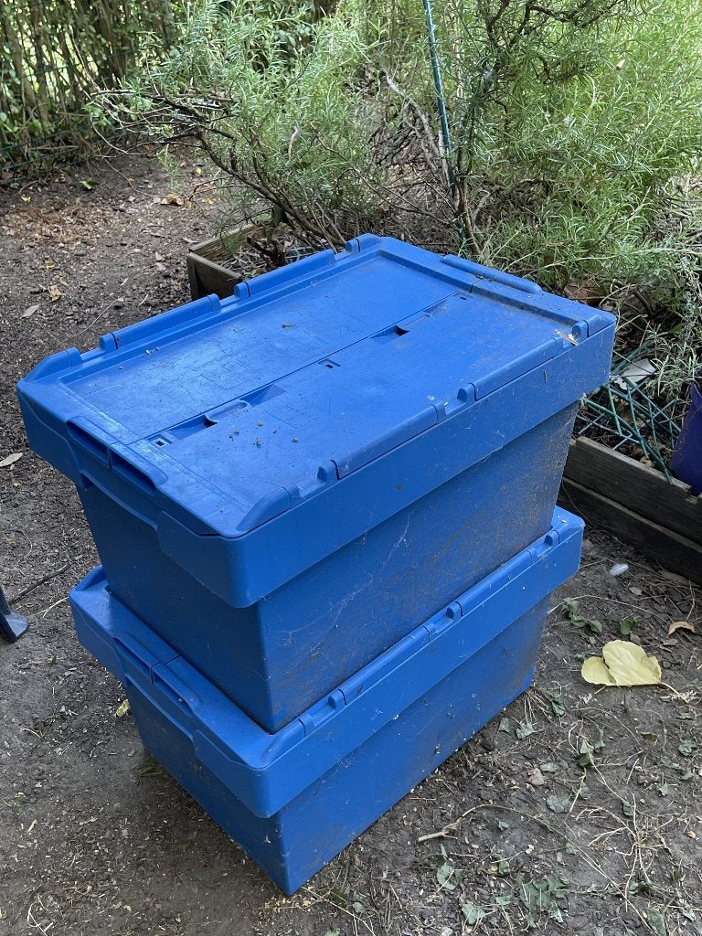 2 tanks om witlof te kweken, Ophalen, Gebruikt, Binnen
