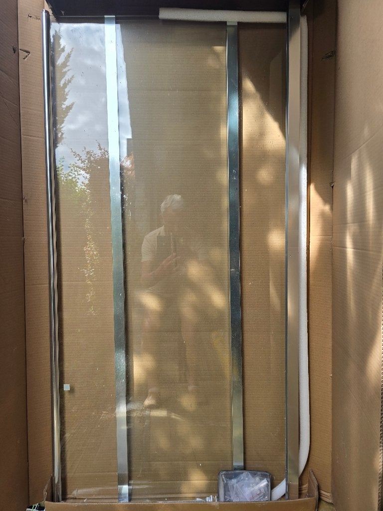 vitres pour douche, Bricolage & Construction, Sanitaire, Neuf, Baignoire, Verre, Enlèvement