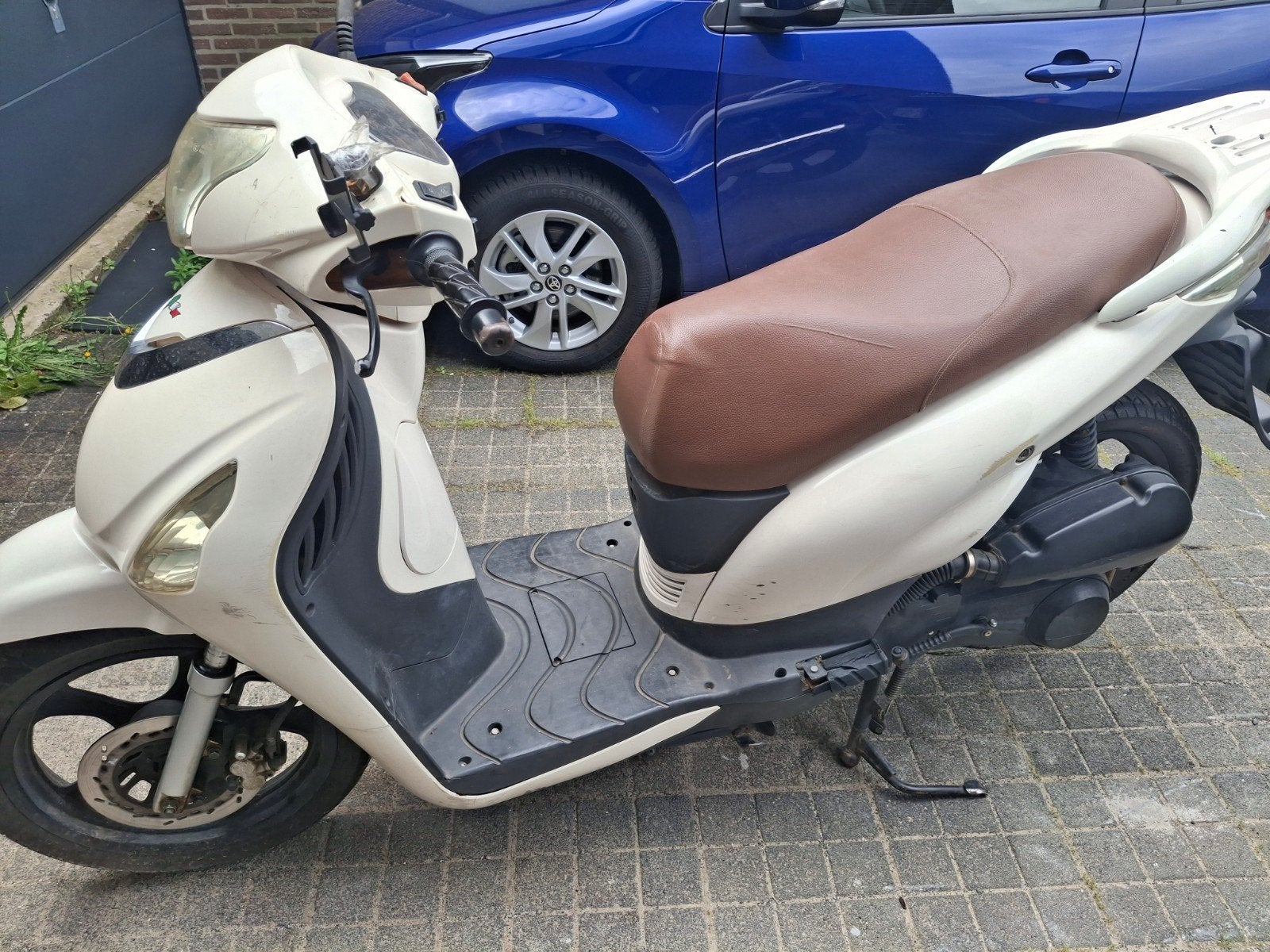 scooter 125cc, Ophalen