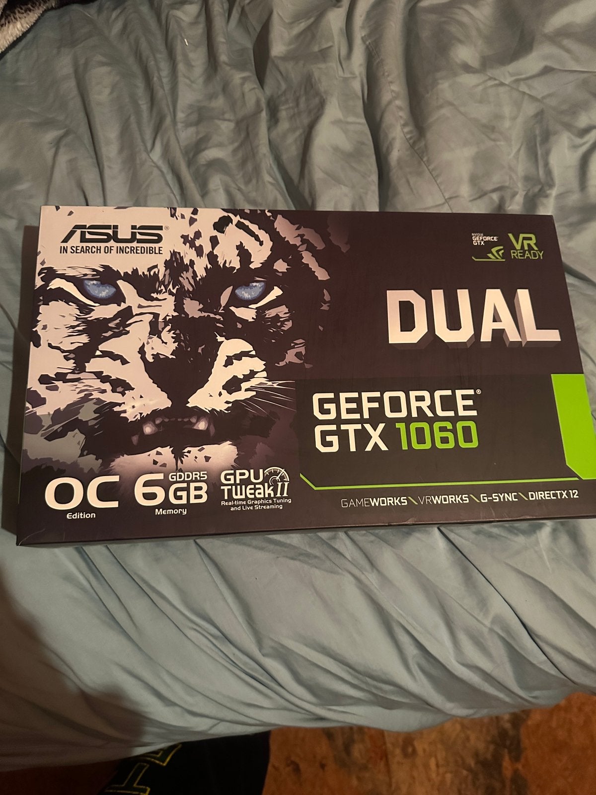 GTX 1060 6 GO, ÉDITION DUAL OC (BLANC), Enlèvement, Comme neuf