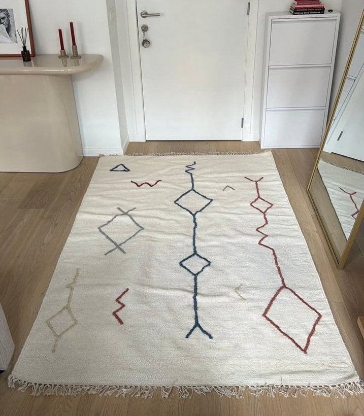 Tapis 140x200, Maison & Meubles, Enlèvement, Comme neuf