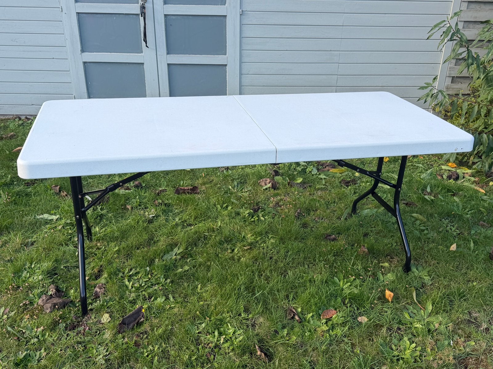 2x Inklapbare tafel, Ophalen, Zo goed als nieuw, Campingtafel