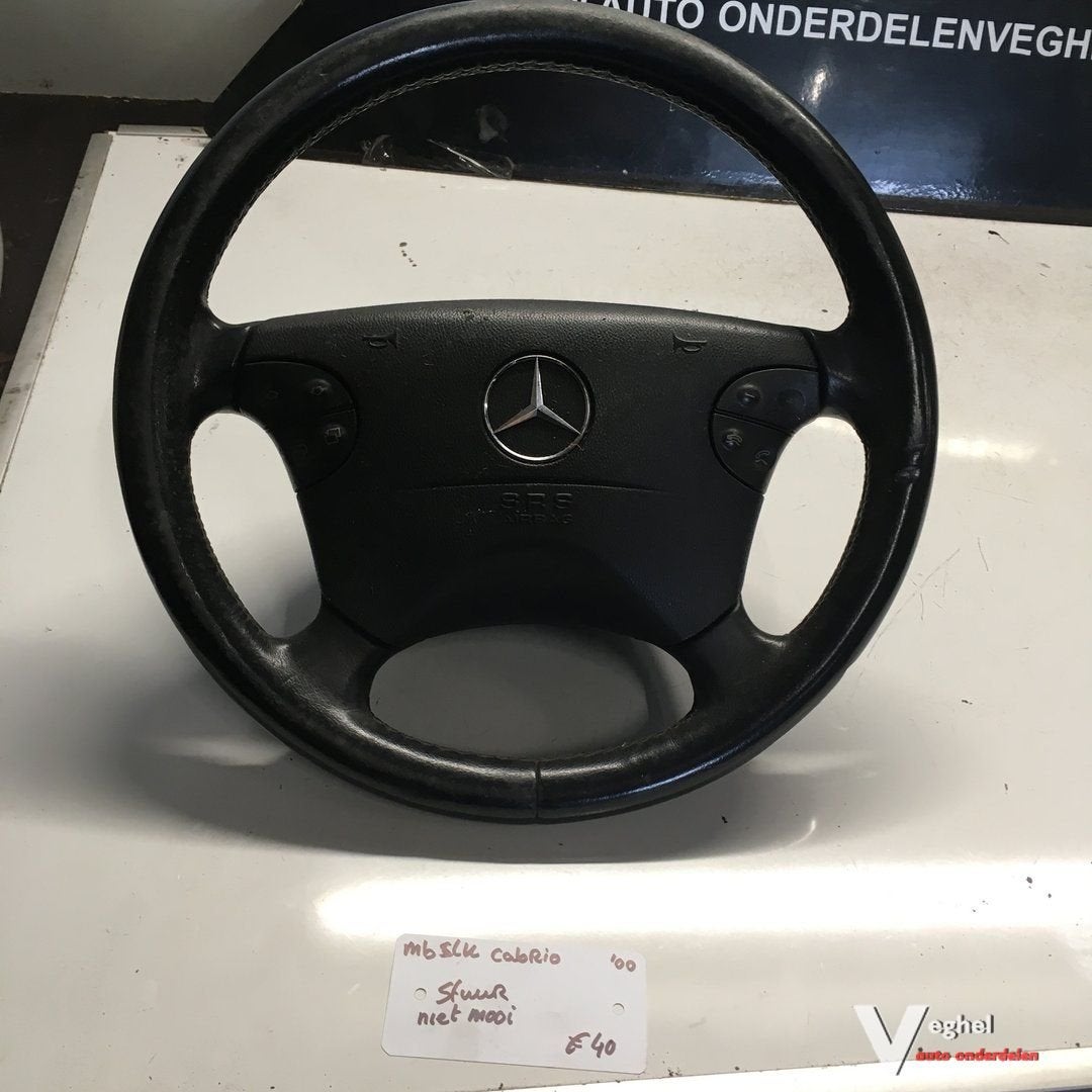 Mercedes CLK  Cabrio   2000  Lederen Stuurwiel met bediening, Gebruikt, -, -, Ophalen of Verzenden