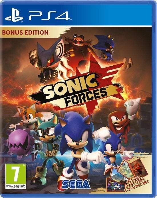 Sonic Forces, Games en Spelcomputers, Games | Sony PlayStation 4, 1 speler, Ophalen of Verzenden, Zo goed als nieuw, Platform