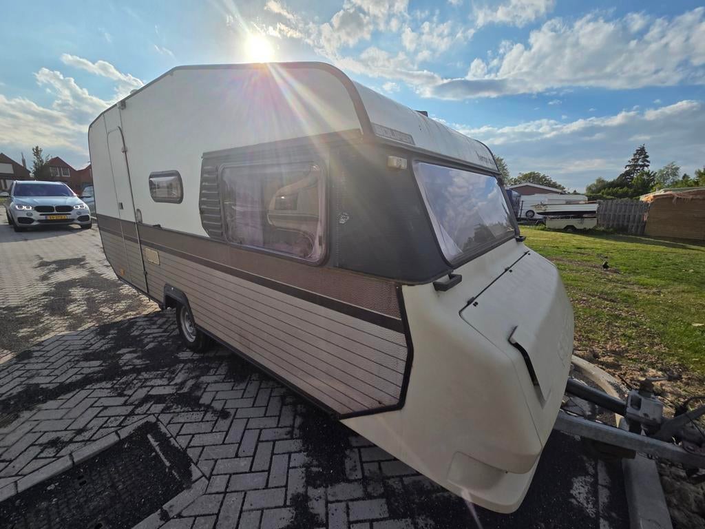 solifer artic 500 met stapelbed, Caravans en Kamperen, Caravans, Stapelbed, 750 - 1000 kg, Particulier, 4 tot 5 meter