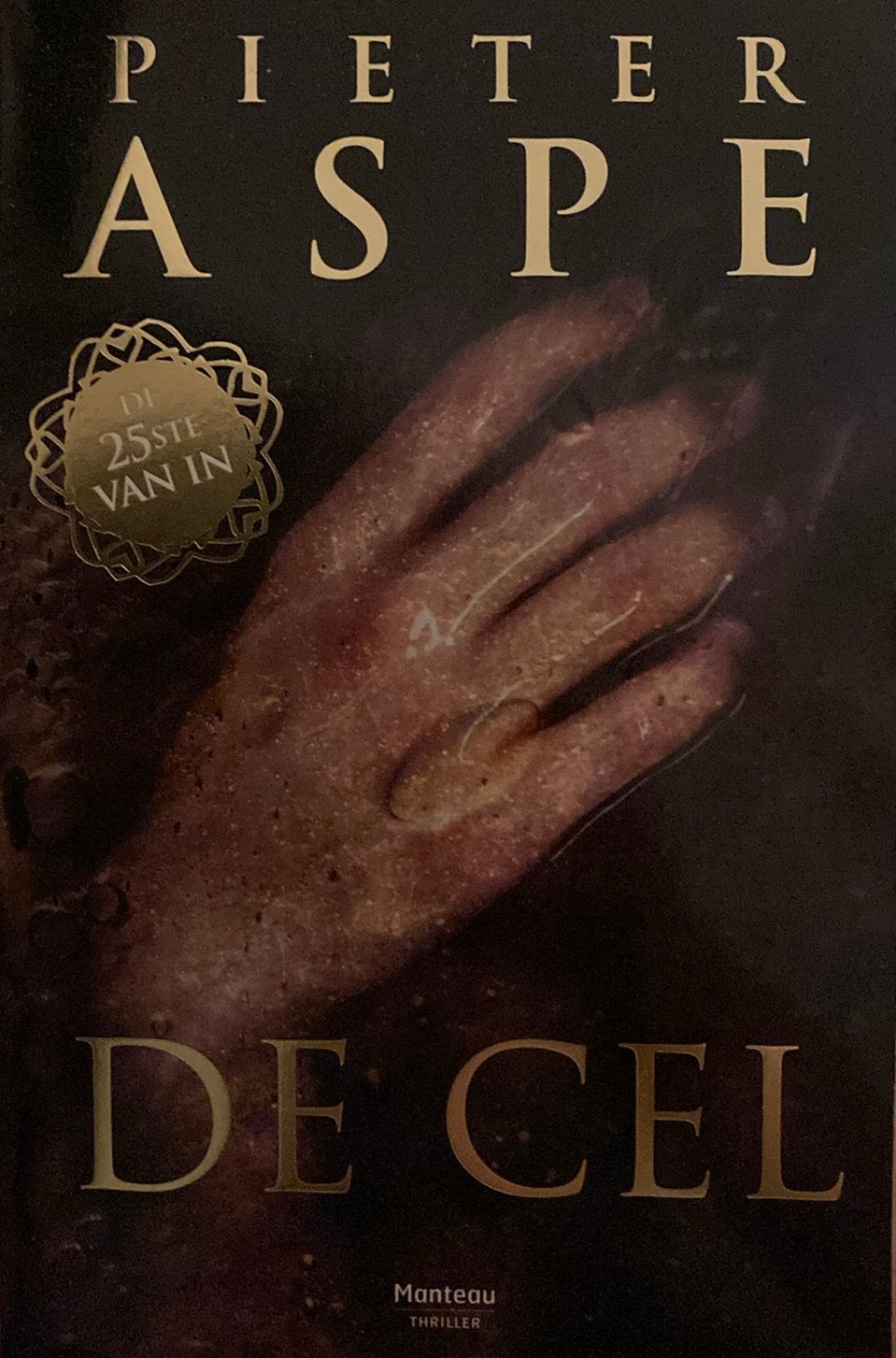 Pieter Aspe - De cel, Boeken, Ophalen of Verzenden, Pieter Aspe