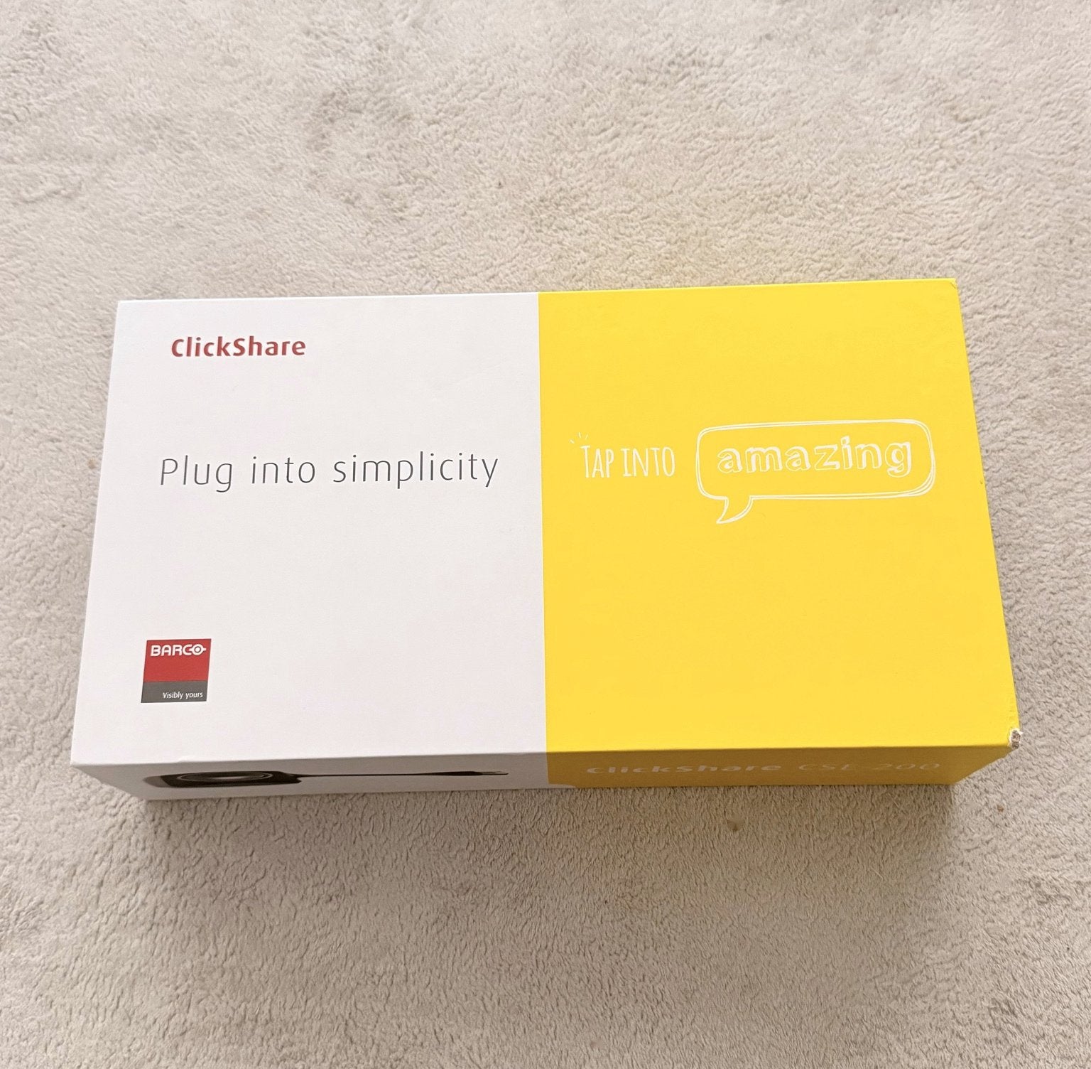 Barco ClickShare CSE-200, Informatique & Logiciels, Enlèvement, Neuf