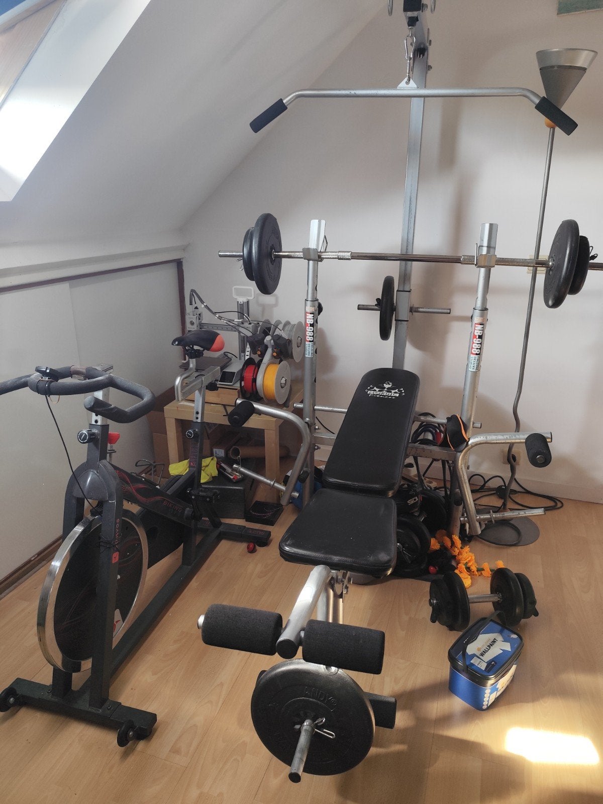 Fitness table, Enlèvement