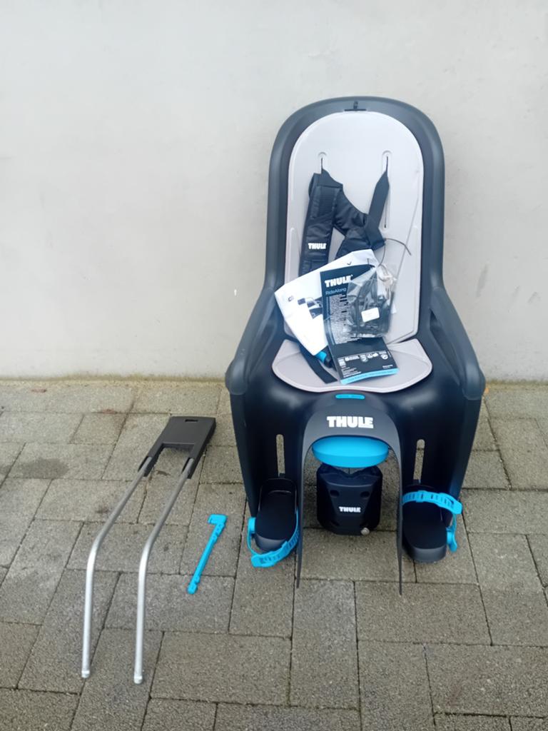 Fietsstoel Thule RideAlong met sleutel & handleiding🚴‍♂️🚲, Fietsen en Brommers, Fietsaccessoires | Fietsstoeltjes, Ophalen, Nieuw