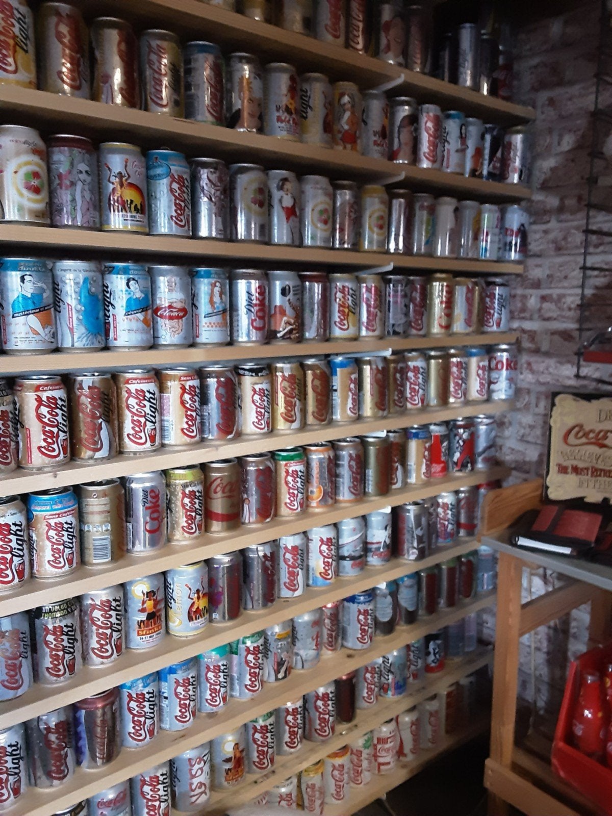 coca cola blikjes, Verzamelen, Ophalen