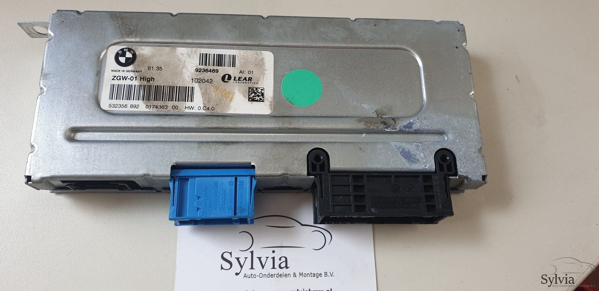 Gateway module ZGW-01 HIGH BMW 5 serie F07 F10 F11, -, Utilisé, -, -