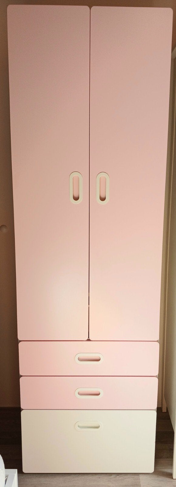 IKEA STUVA - GARDE-ROBE  - CHAMBRE BÉBÉ/FILLE -  TR BON ÉTAT, Enfant - girly, 25 à 50 cm, Comme neuf, Synthétique