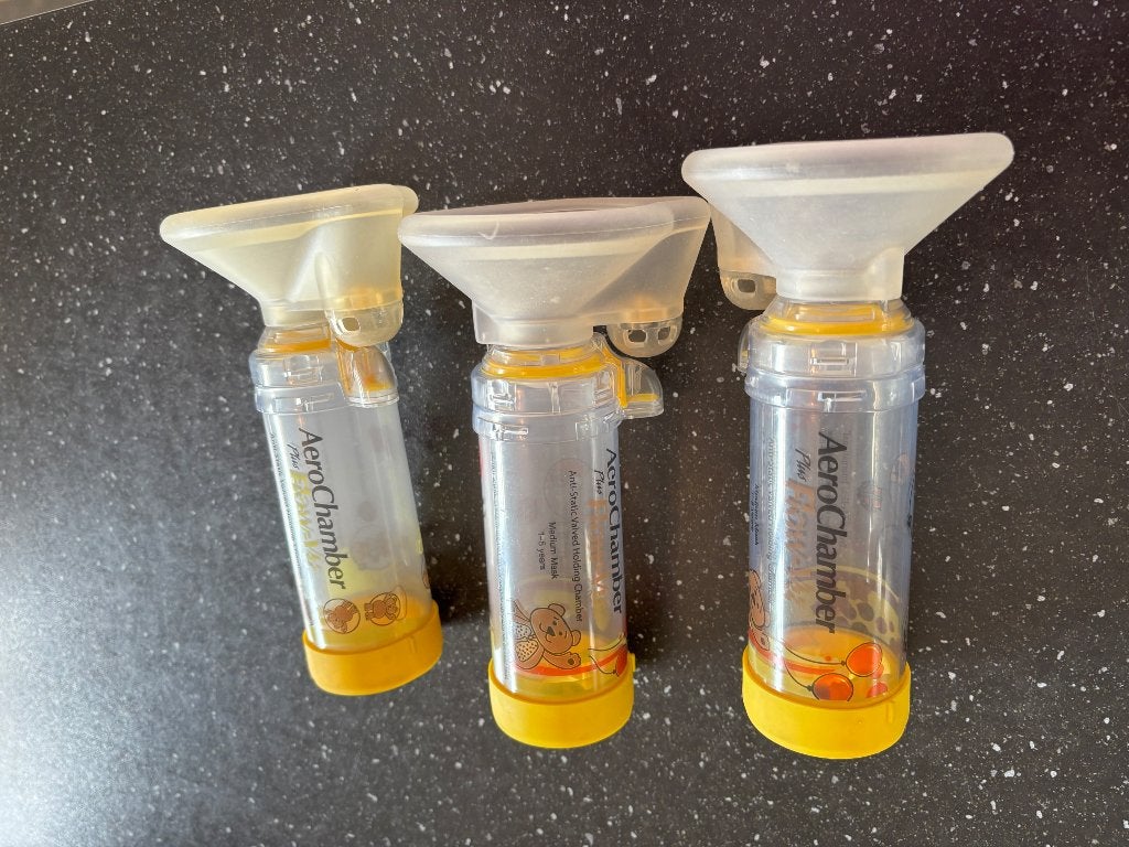 3 aerochamber plus flow-vu, Divers, Enlèvement, Utilisé