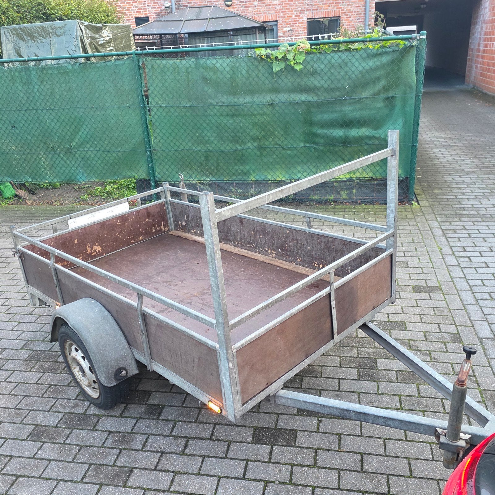 Te koop aanhangwagen 750kg met  licht aan de zijkant, Auto diversen, Ophalen of Verzenden, Gebruikt