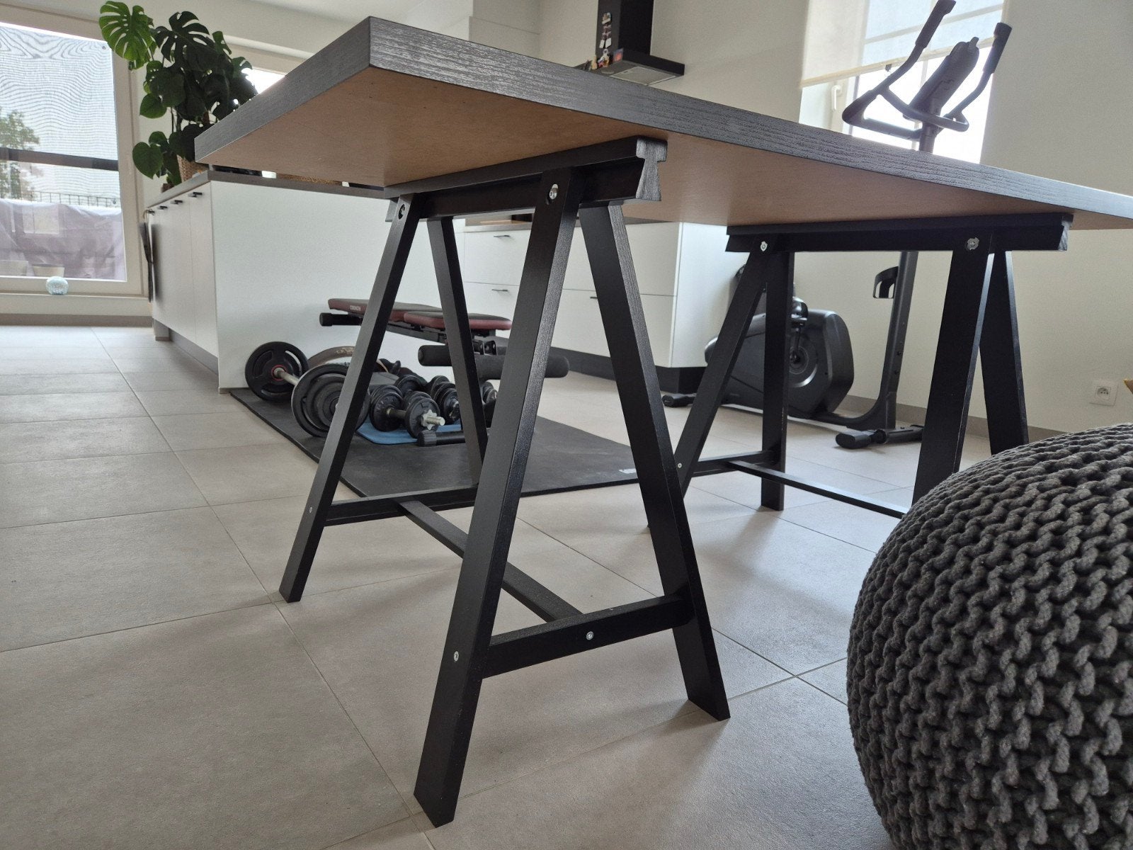 Zwarte tafel Ikea, Ophalen, Gebruikt, Scandinavisch, IKEA