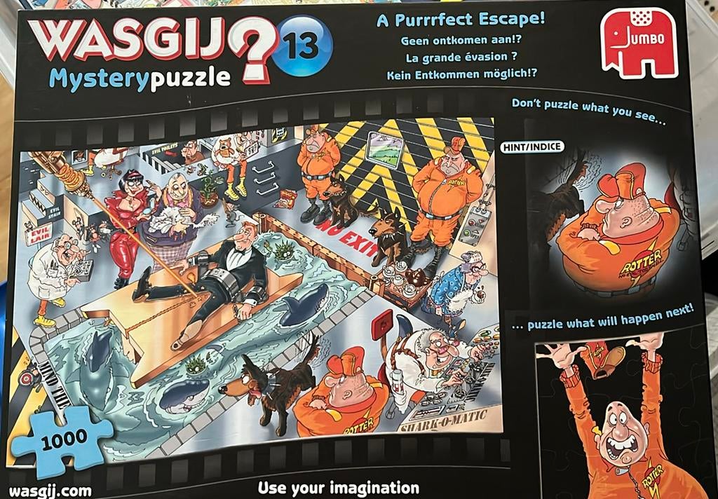 Was gij puzzel A perfect escape, Ophalen, Zo goed als nieuw