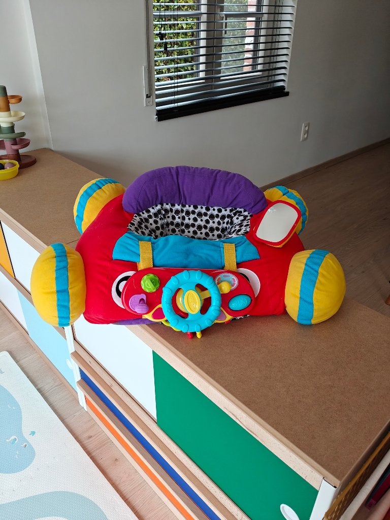 Playgro zitauto, Ophalen, Zo goed als nieuw, Overige typen, Met licht