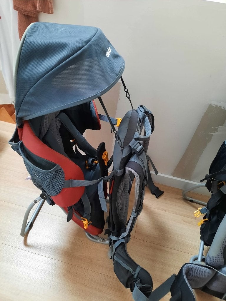 Draagrugzak, Kinderen en Baby's, Babydragers en Draagdoeken, Gebruikt, Rug, Draagzak, Ophalen