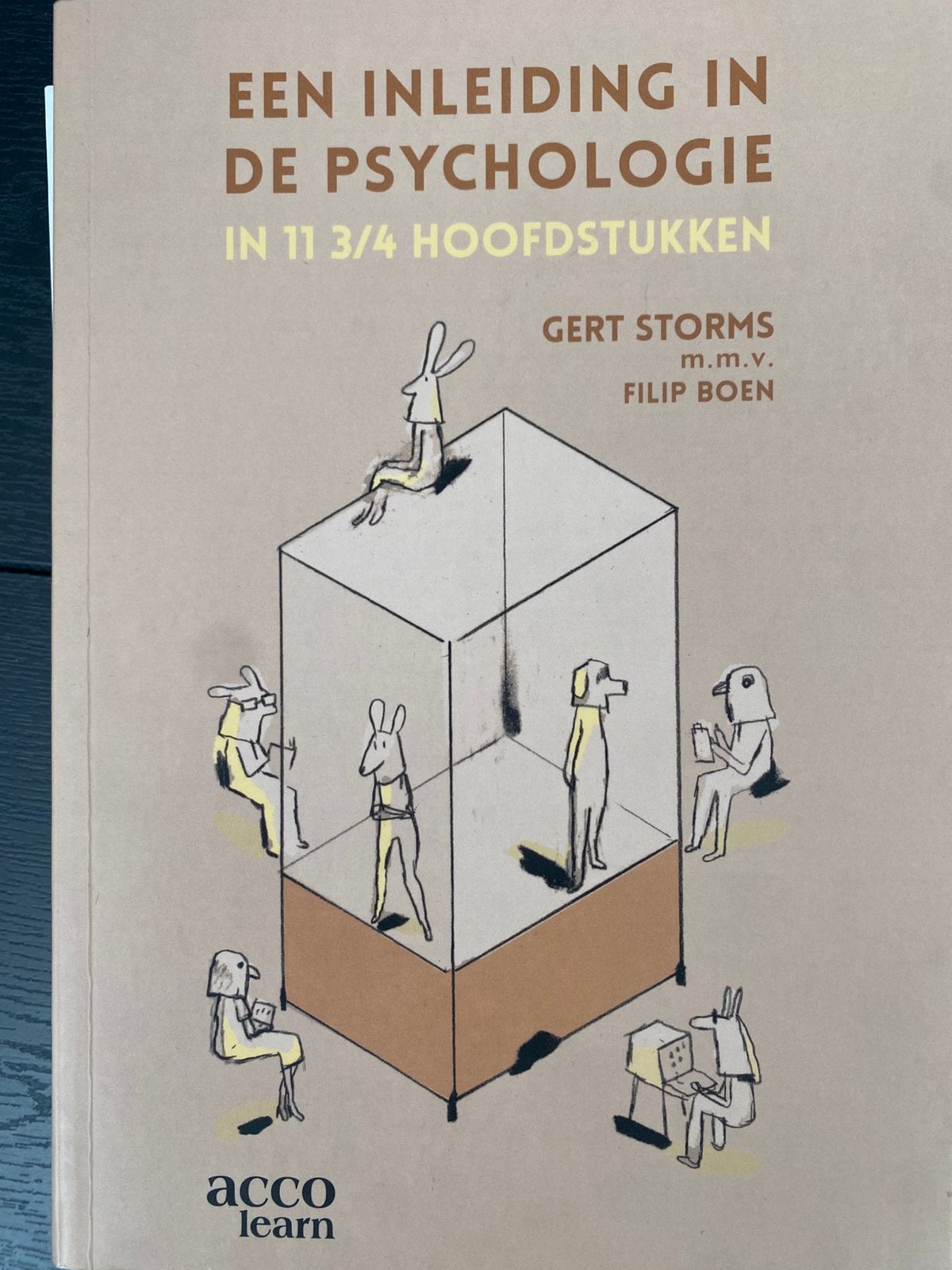 De psychologie in 11 3/4 hoofdstukken, Enlèvement ou Envoi, Neuf, Enseignement supérieur