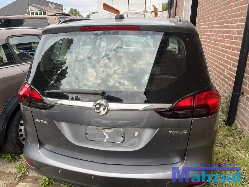 OPEL ZAFIRA C Grijs Z10B achterklep 2012-2017, Gebruikt, Deur, Opel Automobile GmbH, Kontakt@opel-infoservice.de