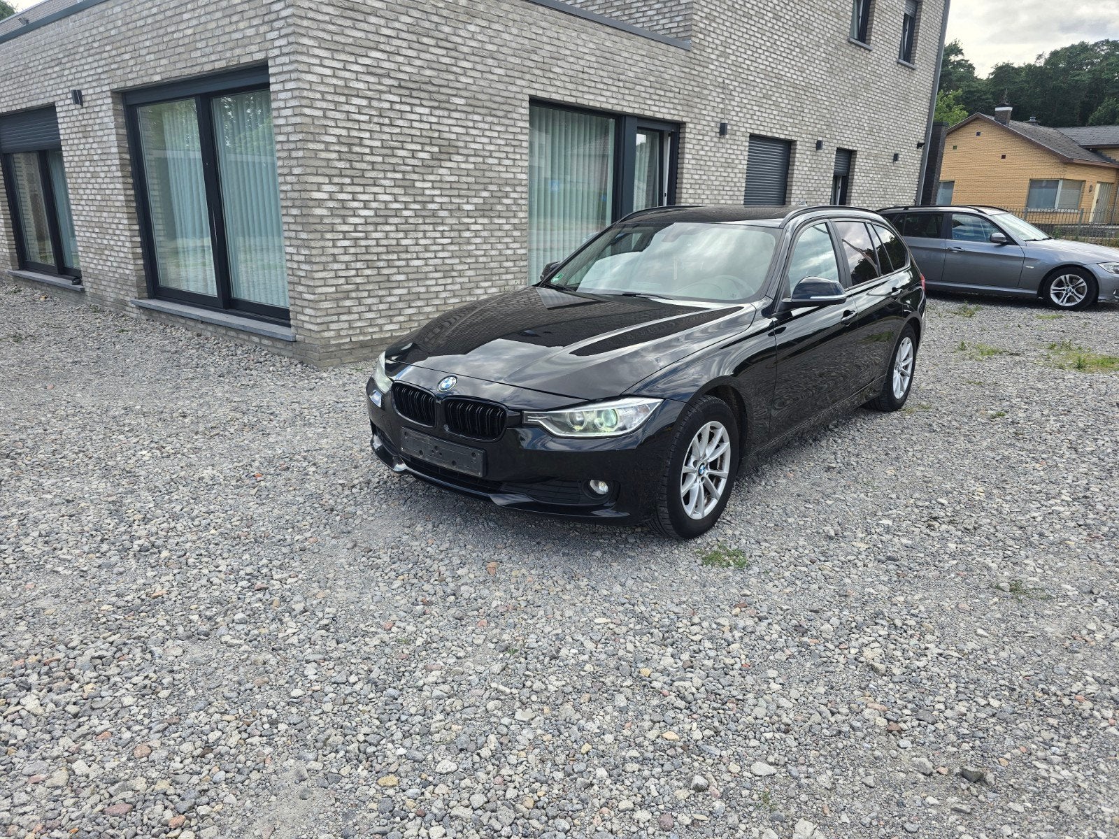 BMW 318D* AUTOMAAT* EURO5* STATION*, Auto's, BMW, Automaat, Euro 5, Zwart, 4 cilinders